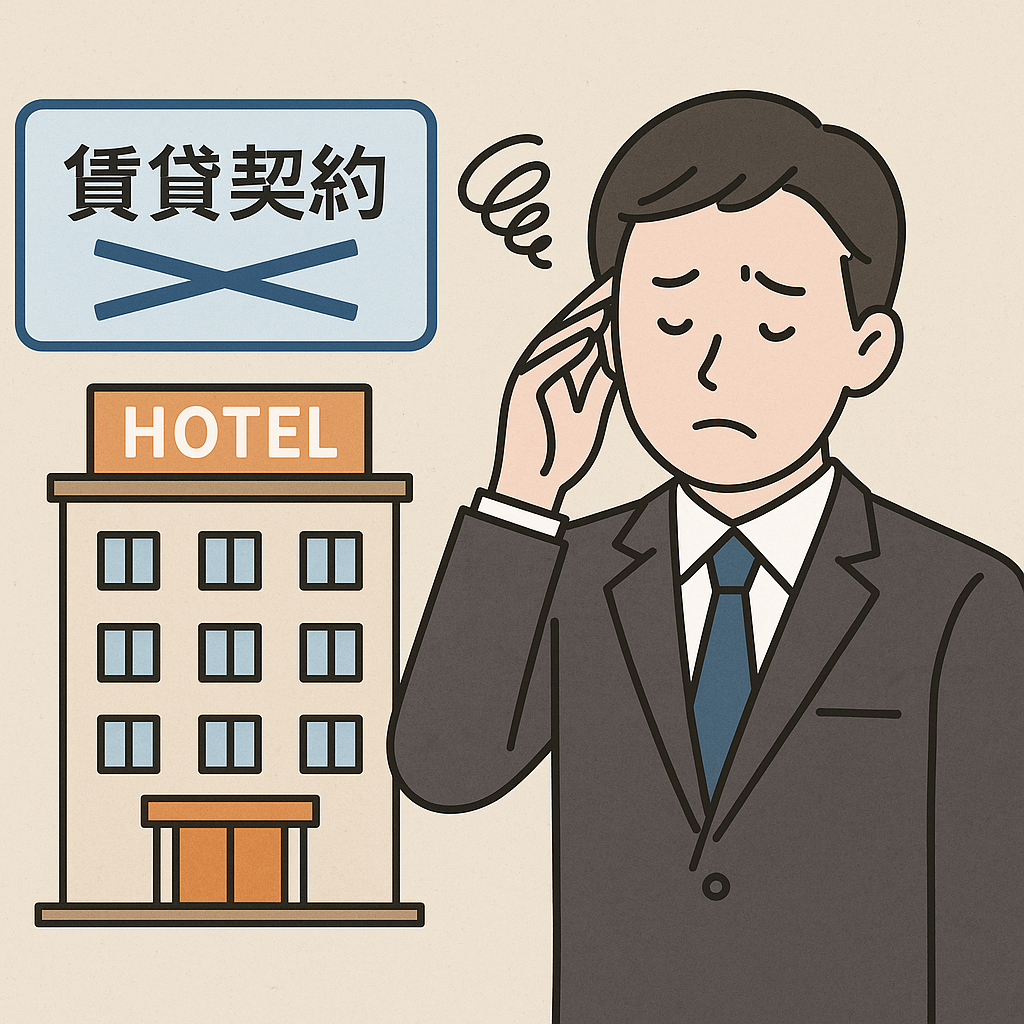 賃貸契約に依存するリスクと限界
