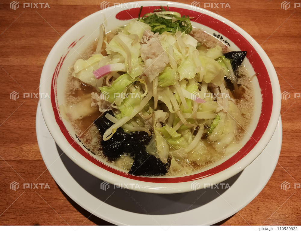 和風だしが決め手の「近江ちゃんぽん」