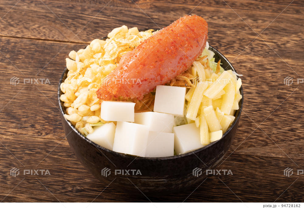 下町の名物「もんじゃ焼き」