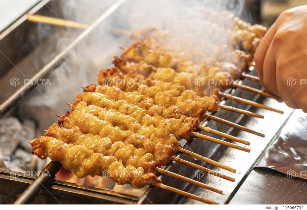 屋台文化の代表格「博多とり皮」のイメージ