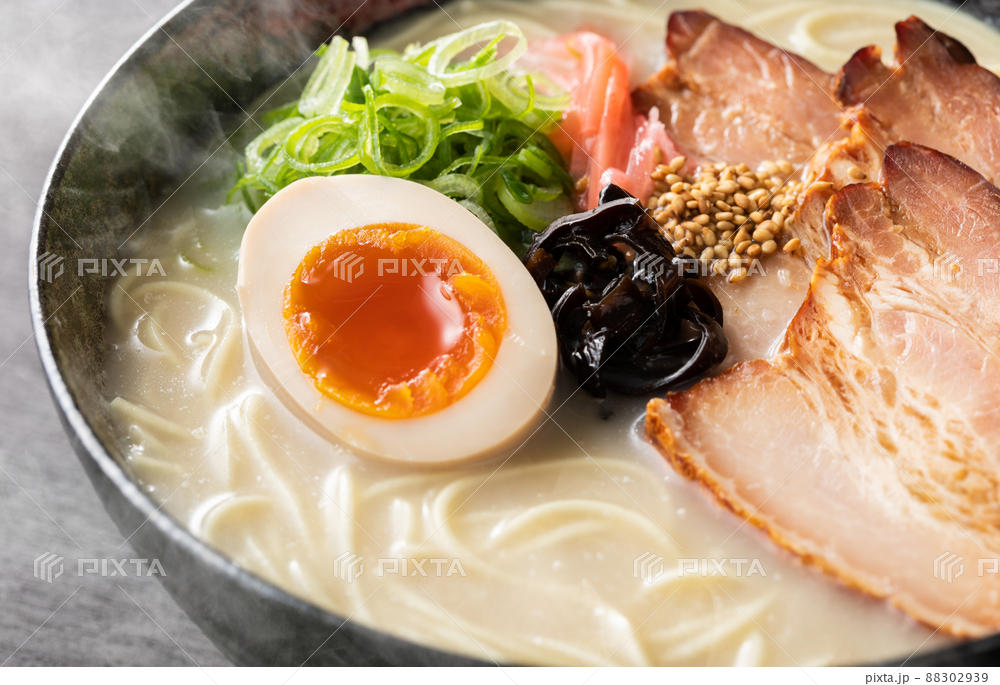 “豚骨ラーメン文化の源流”と言われている「久留米ラーメン」のイメージ